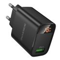 Купить СЕТЕВОЕ ЗАРЯДНОЕ УСТРОЙСТВО BOROFONE BA95A 1USB QC 18W LED DISPLAY_2