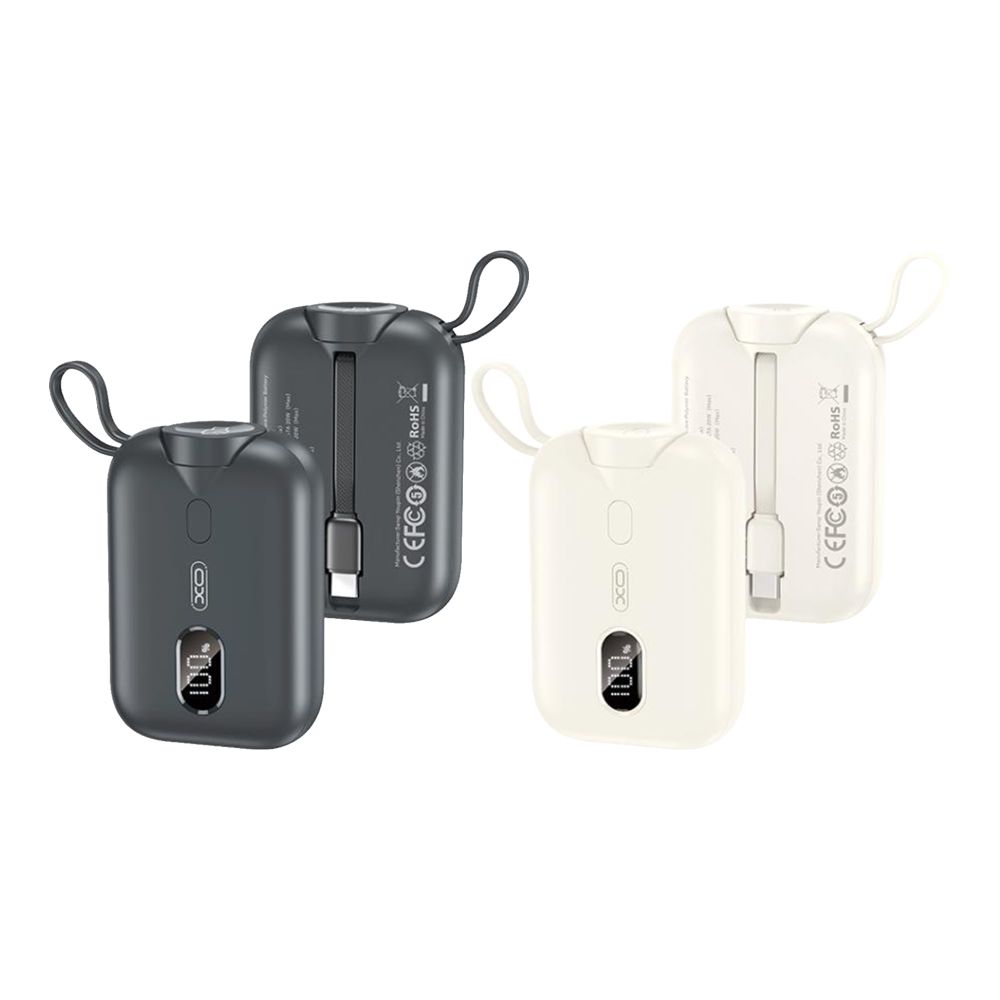 Купить POWER BANK XO PR260 SELF-WATCH WIRELESS CHARGER, TYPE-C CABLE DIGITAL FAST CHARGER 20W, 10000 MAH