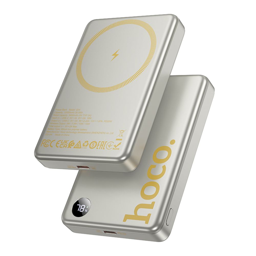Купить POWER BANK HOCO Q34 CLEVER PD20W MAGNETIC WITH DIGITAL DISPLAY 10000MAH_4