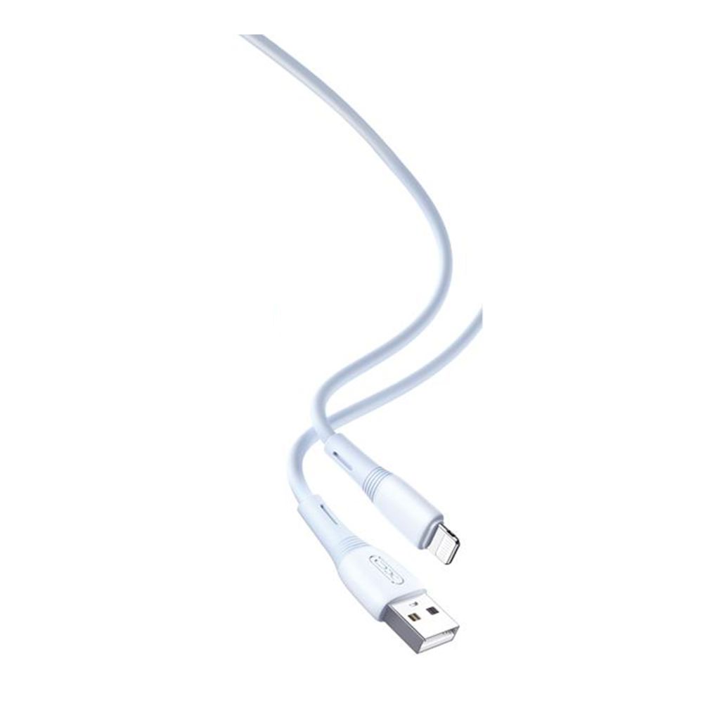 Купить USB XO NB225 SILICONE TWO-COLOR LIGHTNING_2