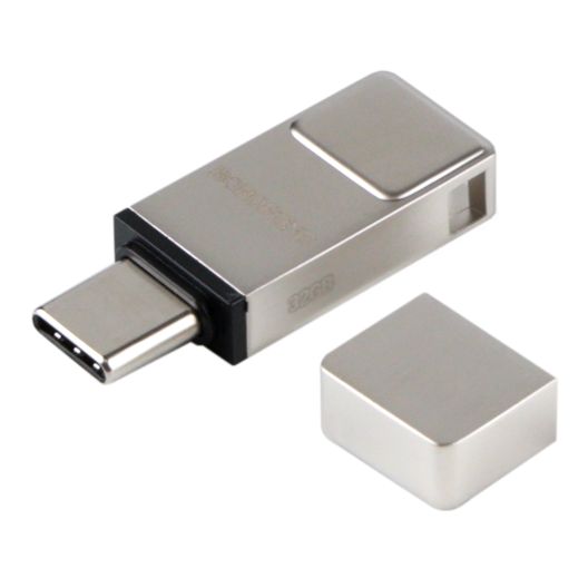 Купить USB FLASH DRIVE BOROFONE BUD6 32GB ELEGANCE MINI USB3.0+TYPE-C
