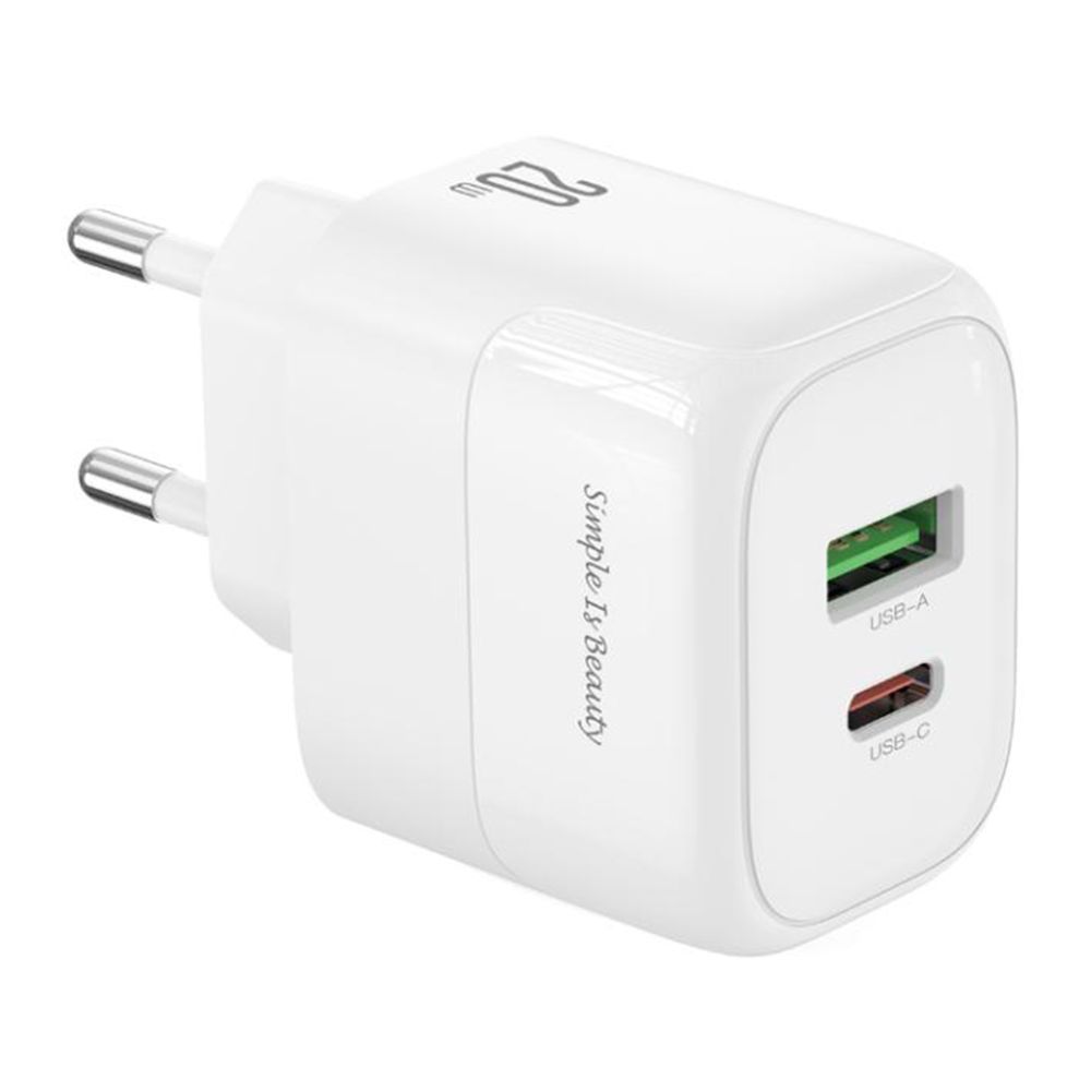 Купить СЕТЕВОЕ ЗАРЯДНОЕ УСТРОЙСТВО XO L137 1USB-C/1USB PD/QC 20W+TYPE-C TO TYPE-C NEW LOGO_2