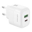 Купить СЕТЕВОЕ ЗАРЯДНОЕ УСТРОЙСТВО XO L137 1USB-C/1USB PD/QC 20W+TYPE-C TO TYPE-C NEW LOGO_2