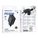 Купить СЕТЕВОЕ ЗАРЯДНОЕ УСТРОЙСТВО BOROFONE BA97A 1USB-C PD/QC 30W LED DISPLAY_1