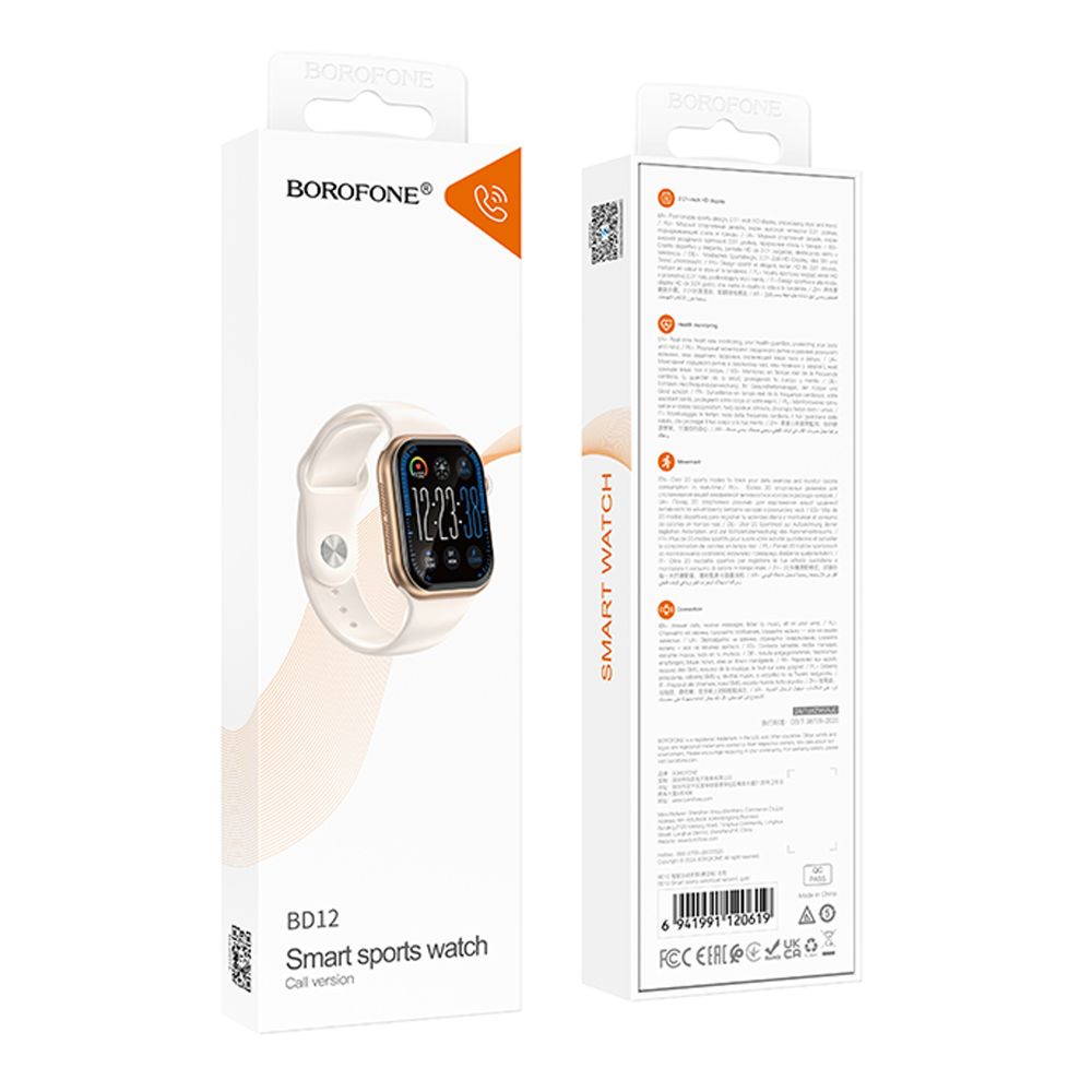 Купить СМАРТ ЧАСЫ BOROFONE BD12 SMART SPORTS WATCH (CALL VERSION)_3