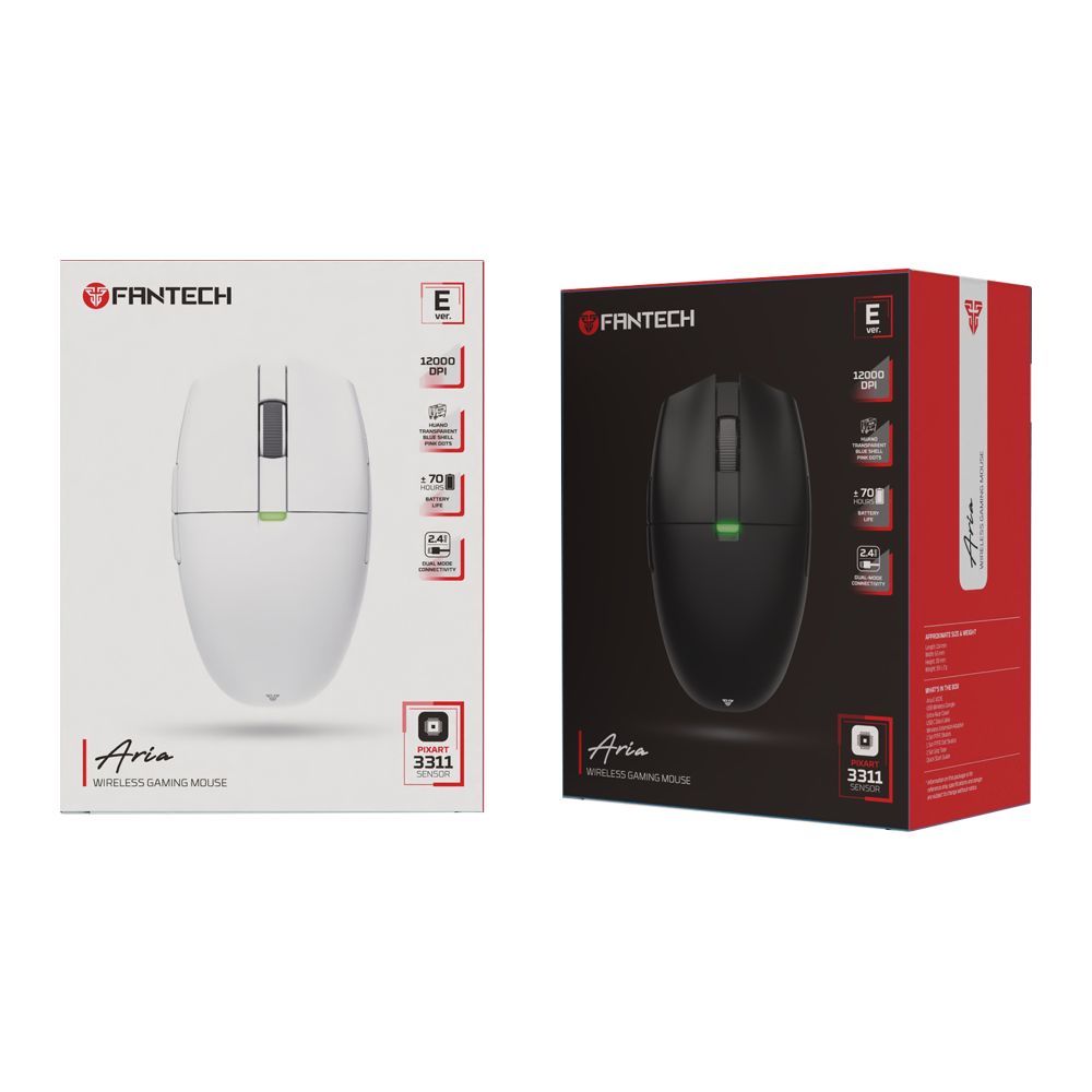 Купить WIRELESS МЫШЬ ИГРОВАЯ FANTECH XD7E ARIA E_1