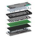 Купить КЛАВИАТУРА ИГРОВАЯ БЕСПРОВОДНАЯ FANTECH PRO63 MK912 (WIRED, BT, 2.4GHZ) BLUE SWITCH_3