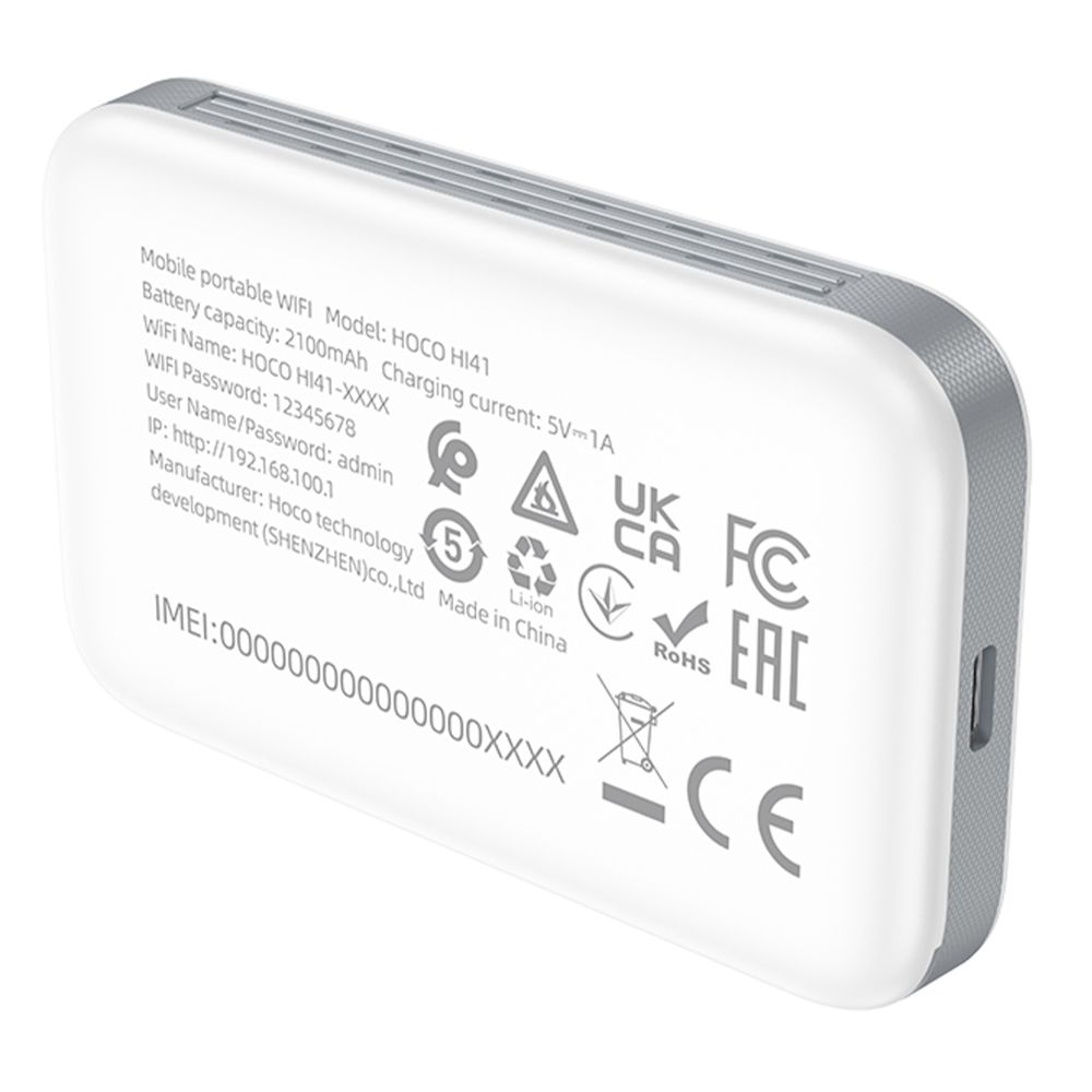 Купить МОДЕМ HOCO HI41  PORTABLE MOBILE WIFI TRANSMITTER (FREE SIM)_5