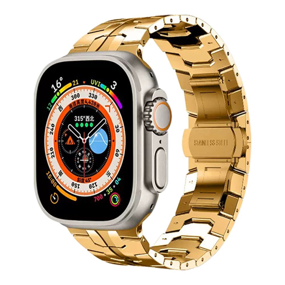 Купить РЕМЕШОК ДЛЯ APPLE WATCH METALLIC CHAIN 42/44/45/49 MM_4