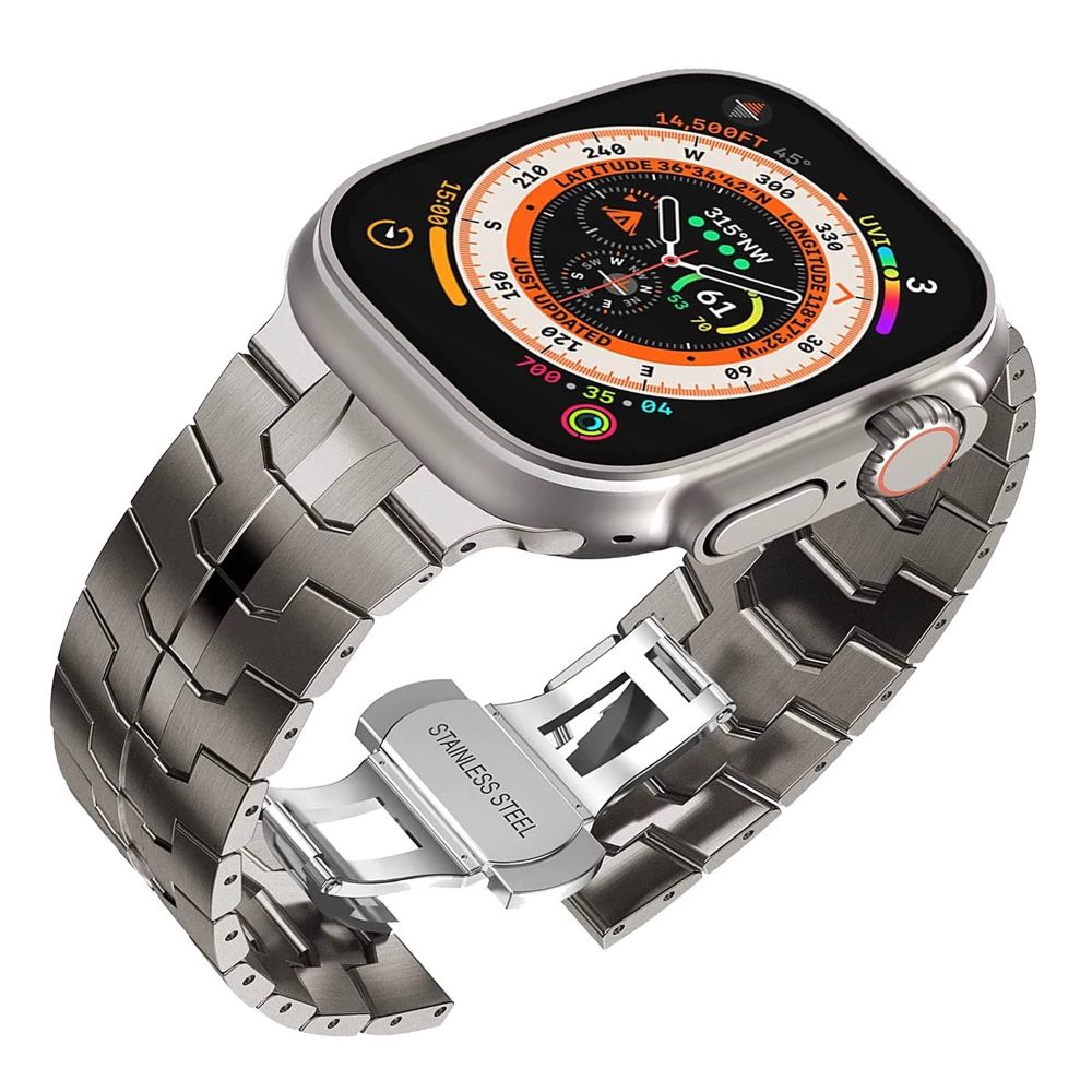 Купить РЕМЕШОК ДЛЯ APPLE WATCH METALLIC CHAIN 42/44/45/49 MM_8