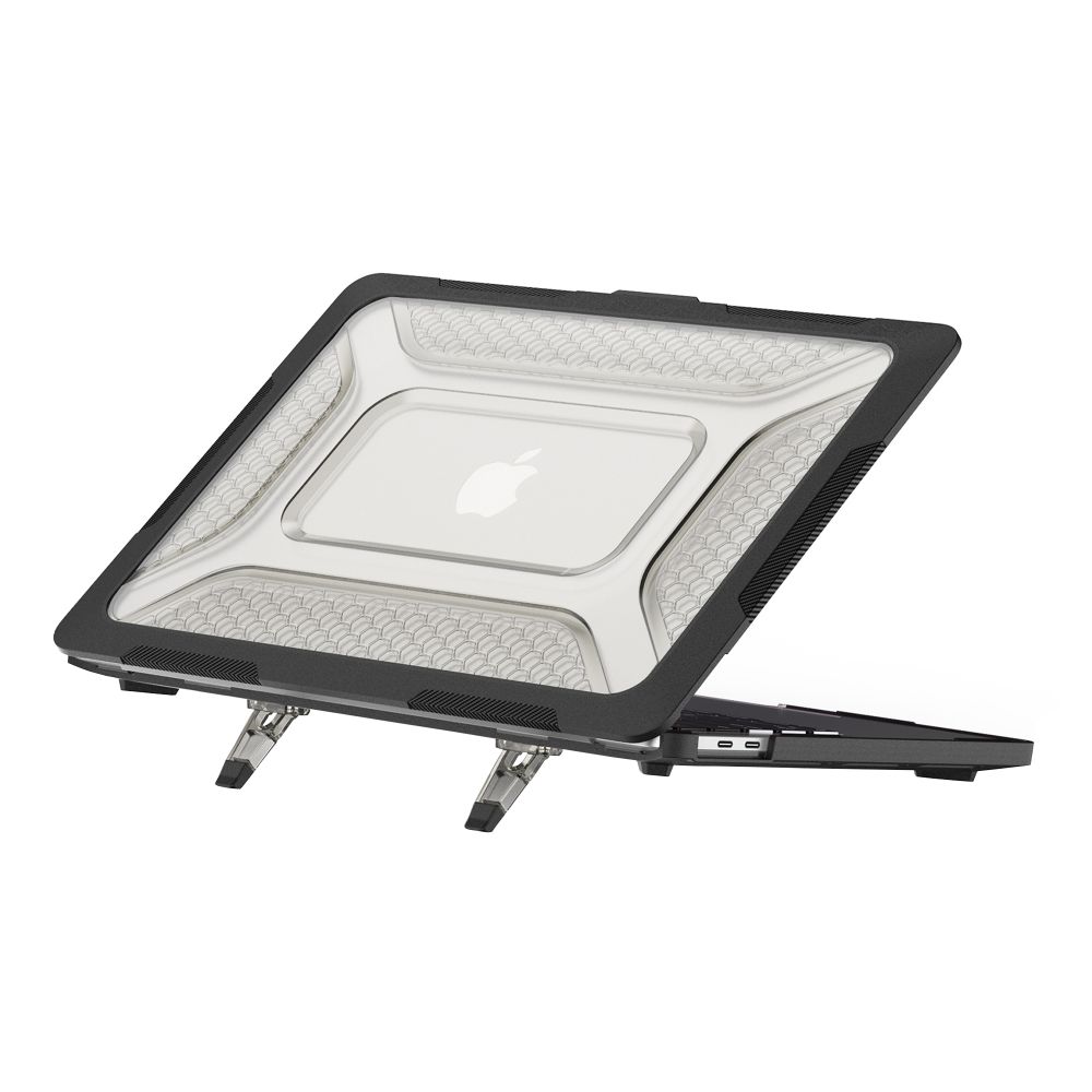 Купить НАКЛАДКА TPU+PC HEX SHIELD FOR MACBOOK PRO 13" 2018/2020/2022 （A2338/A2289/A2251/A1989)
