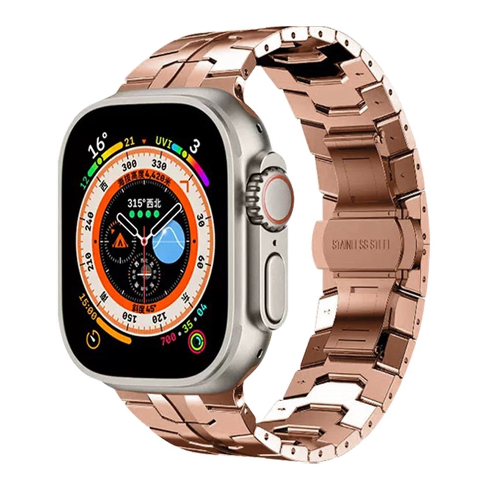 Купить РЕМЕШОК ДЛЯ APPLE WATCH METALLIC CHAIN 42/44/45/49 MM_5