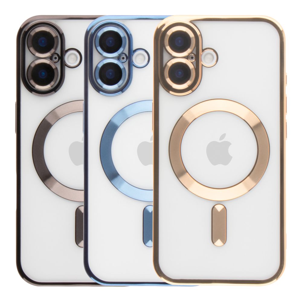 Купить ЧЕХОЛ TPU METALLIC FULL CAMERA WITH MAGSAFE ДЛЯ IPHONE 16