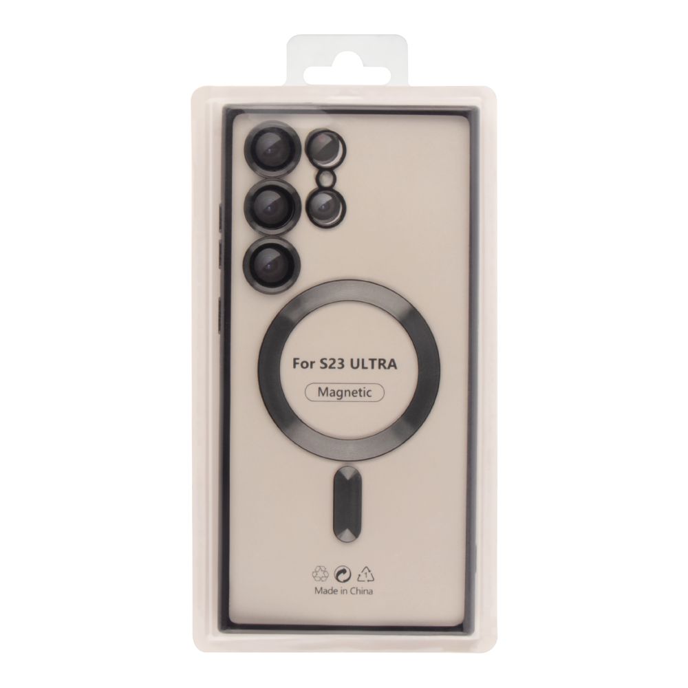 Купить ЧЕХОЛ TPU METALLIC FULL CAMERA WITH MAGSAFE ДЛЯ SAMSUNG GALAXY S23 ULTRA 5G (S918)_1