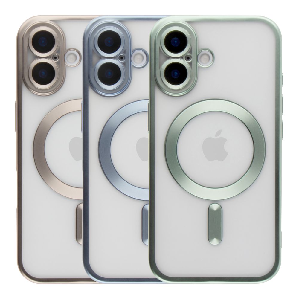 Купить ЧЕХОЛ TPU METALLIC CHROME FULL CAMERA WITH MAGSAFE ДЛЯ IPHONE 16