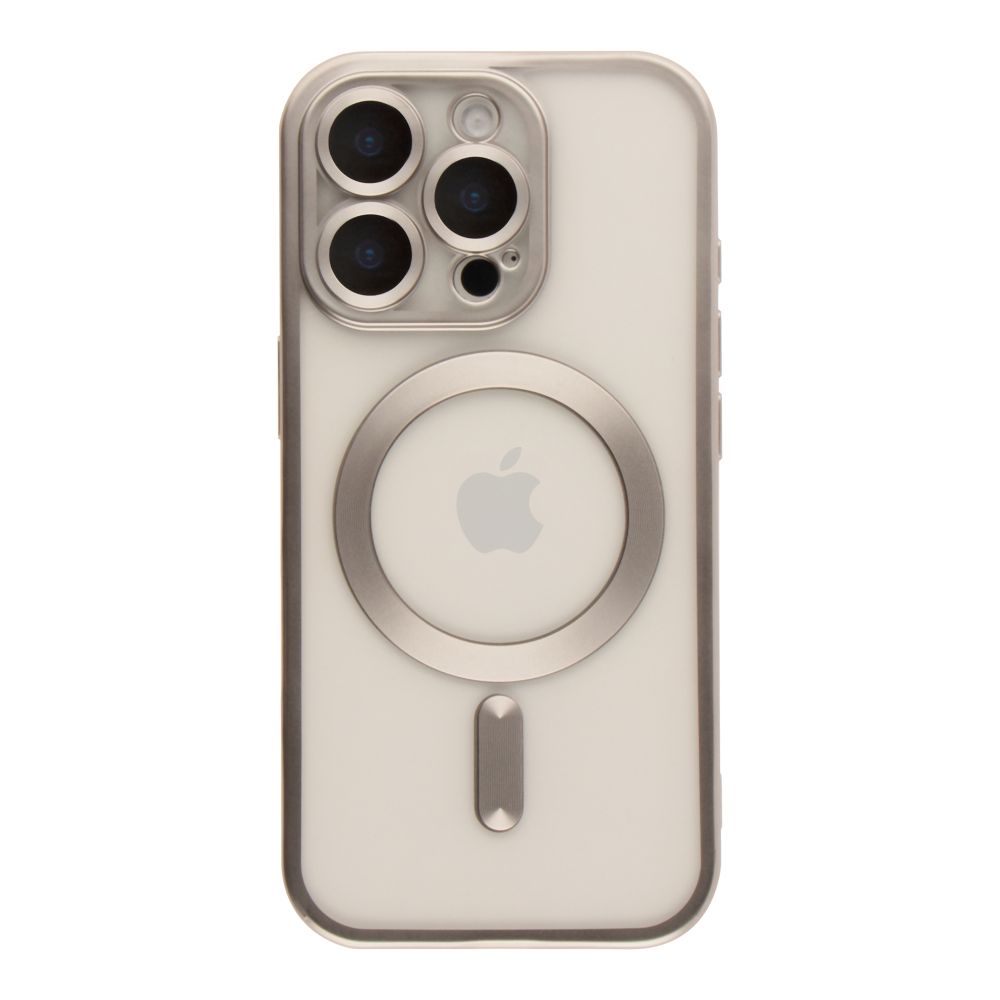 Купить ЧЕХОЛ TPU METALLIC CHROME FULL CAMERA WITH MAGSAFE ДЛЯ IPHONE 16 PRO MAX_16