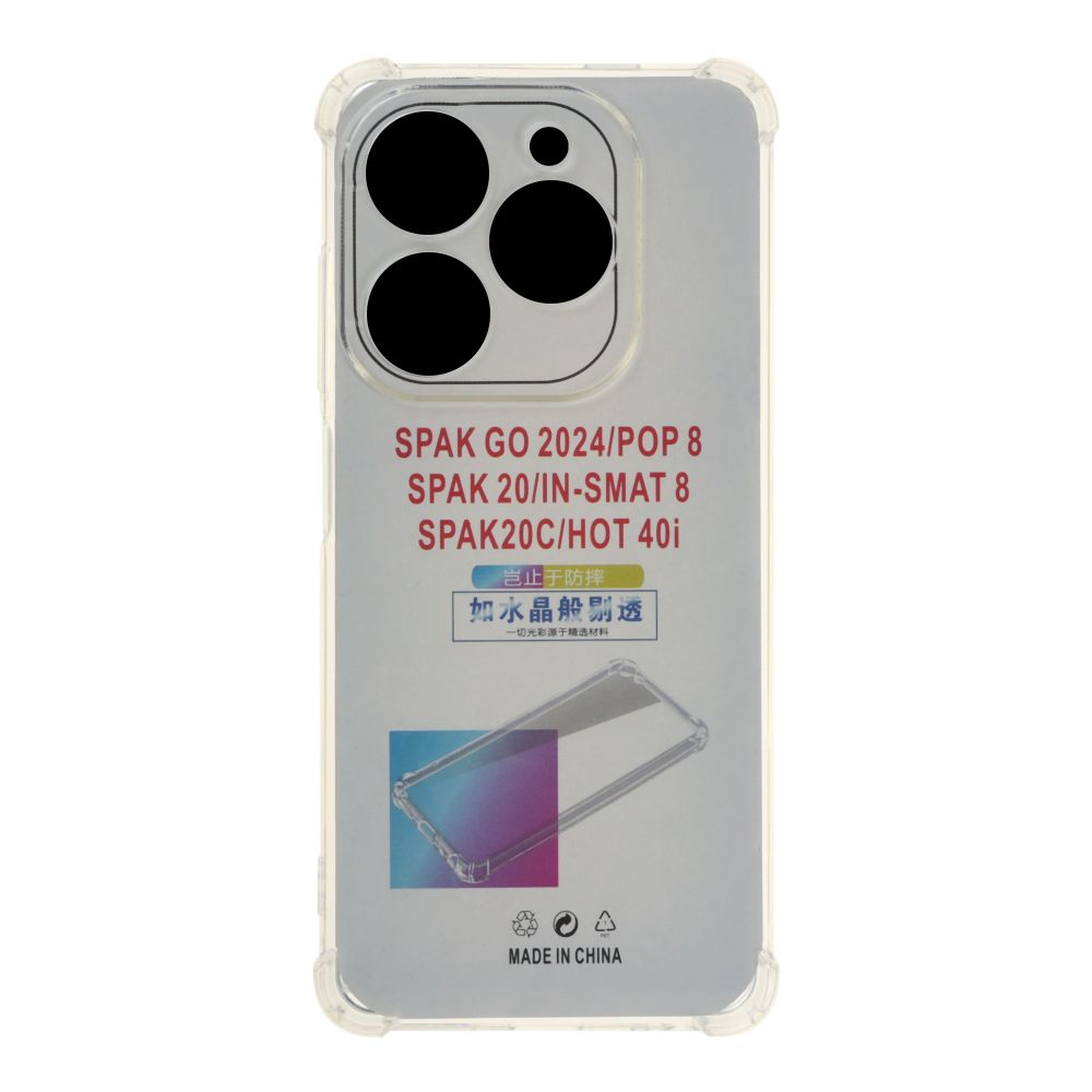 Купить ЧЕХОЛ TPU VIRGIN HARD ДЛЯ TECNO SPARK 20 PRO (KJ6)_1