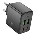 Купить СЕТЕВОЕ ЗАРЯДНОЕ УСТРОЙСТВО HOCO CS18A 2USB-C/2USB PD/QC 45W_2