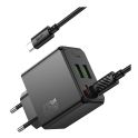 Купить СЕТЕВОЕ ЗАРЯДНОЕ УСТРОЙСТВО HOCO CS18A 2USB-C/2USB PD/QC 45W+TYPE-C TO TYPE-C_5