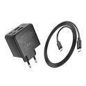 Купить СЕТЕВОЕ ЗАРЯДНОЕ УСТРОЙСТВО HOCO CS19A 2USB-C/2USB PD/QC 65W+TYPE-C TO TYPE-C_6