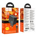 Купить СЕТЕВОЕ ЗАРЯДНОЕ УСТРОЙСТВО HOCO CS19A 2USB-C/2USB PD/QC 65W+TYPE-C TO TYPE-C_1