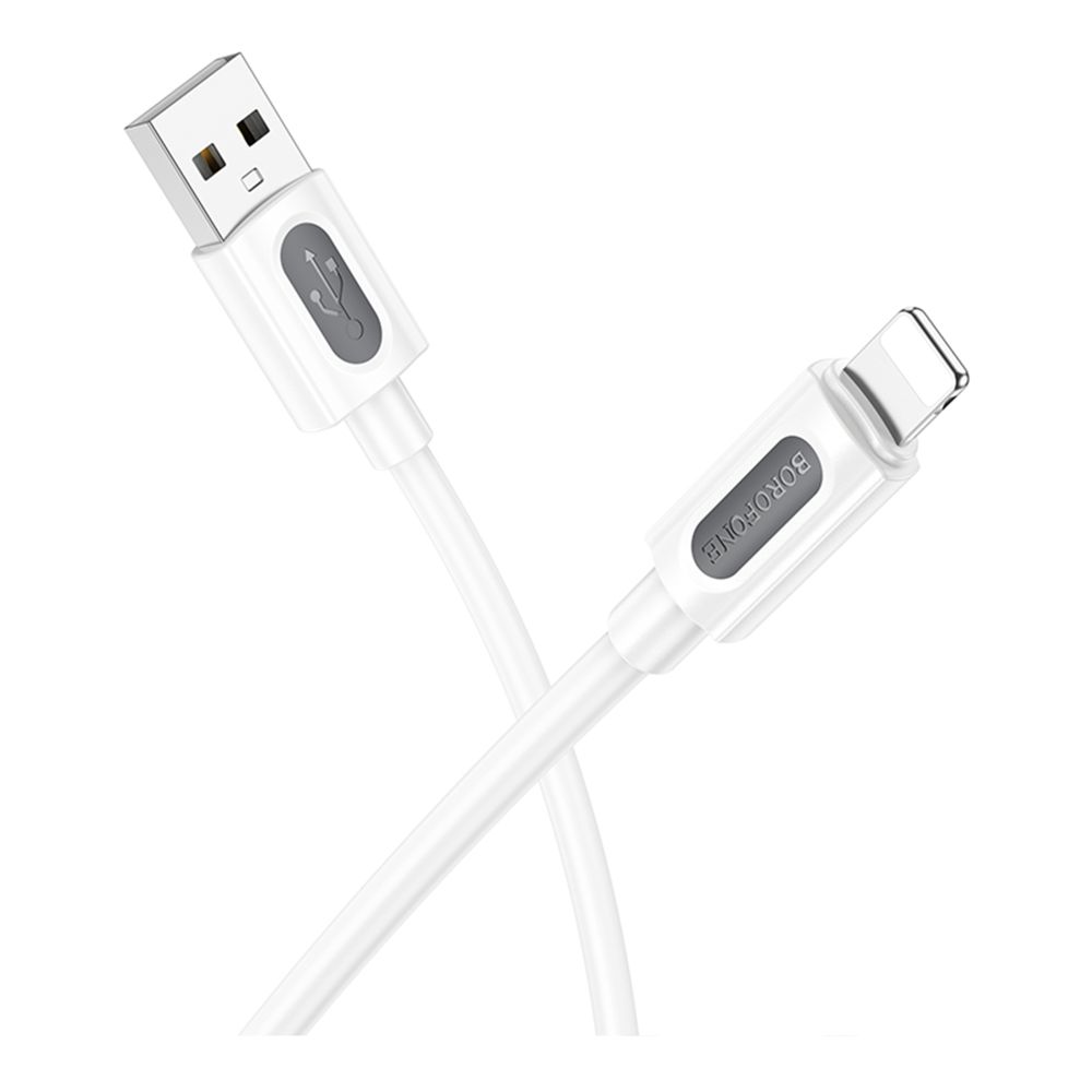 Купить USB BOROFONE BX114 SILICONE LIGHTNING 2.4A_3
