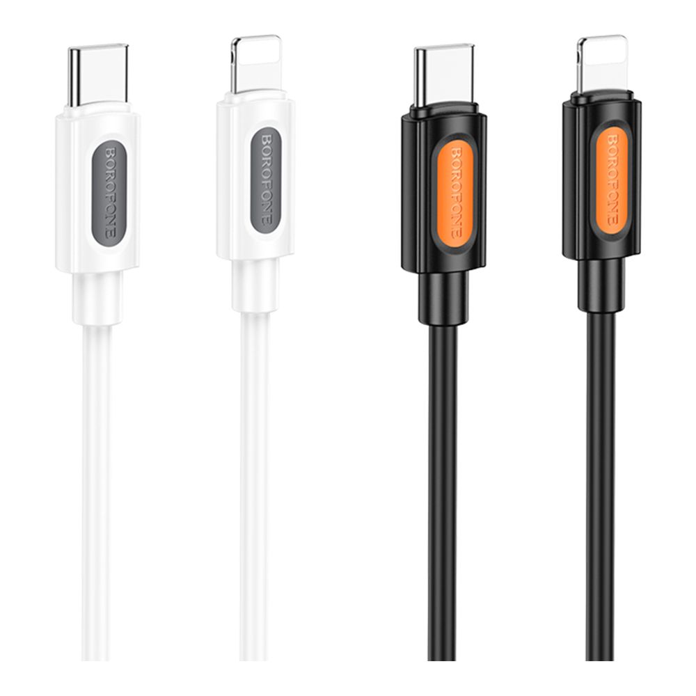 Купить USB BOROFONE BX114 SILICONE TYPE-C TO LIGHTNING PD27W