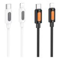 Купить USB BOROFONE BX114 SILICONE TYPE-C TO LIGHTNING PD27W