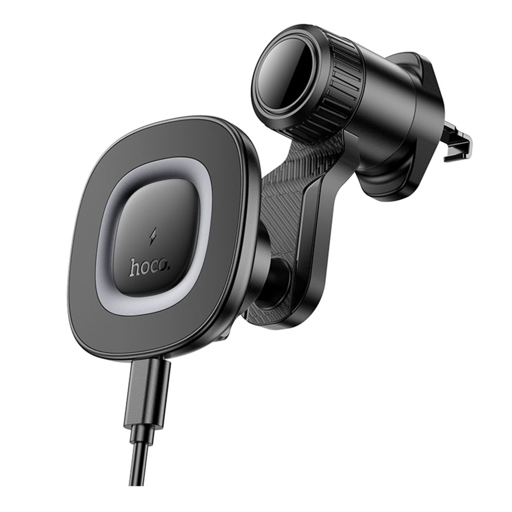Купить АВТОДЕРЖАТЕЛЬ HOCO HW30 4.5-7.0 INCH MAGNETIC RING WIRELESS 15W