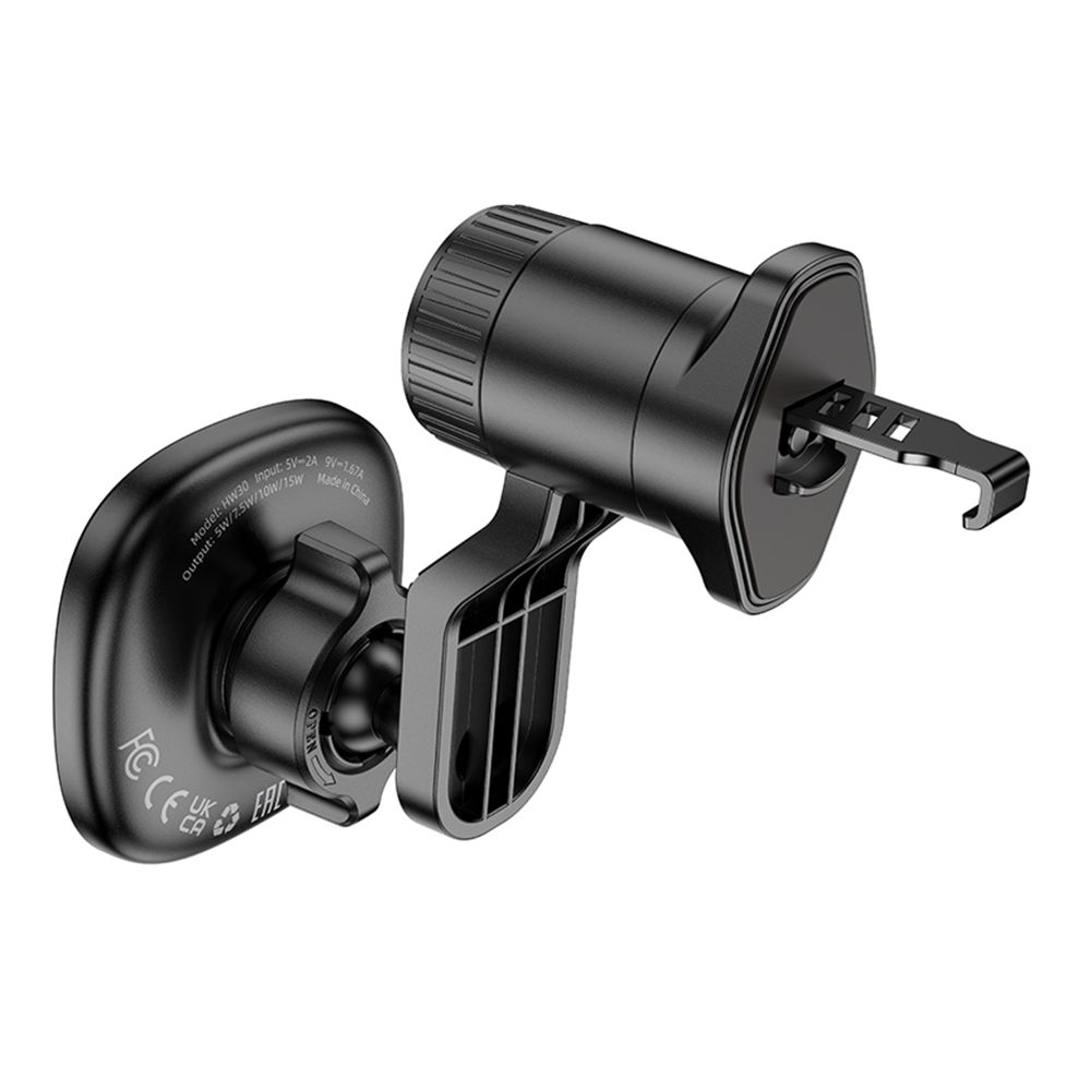 Купить АВТОДЕРЖАТЕЛЬ HOCO HW30 4.5-7.0 INCH MAGNETIC RING WIRELESS 15W_6