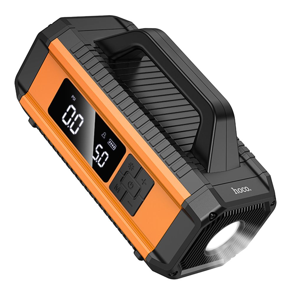 Купить УНИВЕРСАЛЬНАЯ МОБИЛЬНАЯ БАТАРЕЯ HOCO QS4 AIR PUMP/JUMP STARTER/POWER BANK(10000MAH)