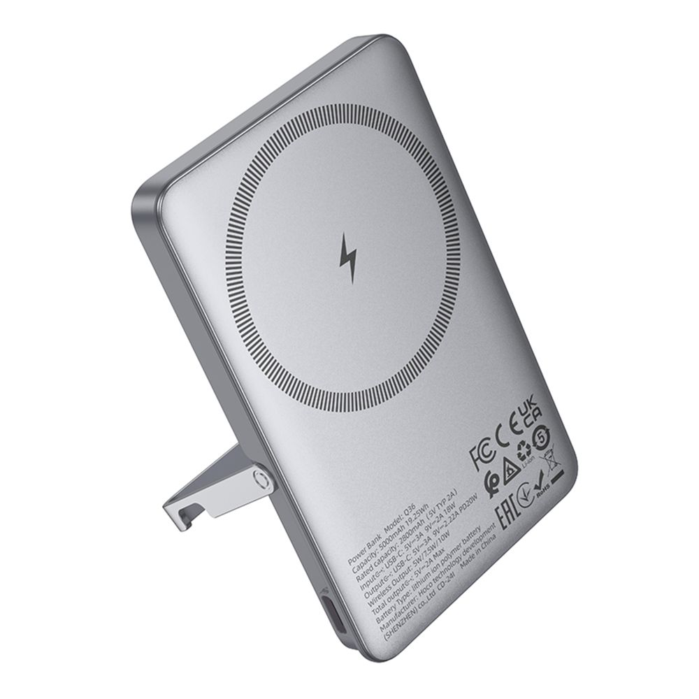 Купить POWER BANK HOCO Q36 SUNLIGHT PD20W MAGNETIC SUCTION+HOLDER 5000MAH_3