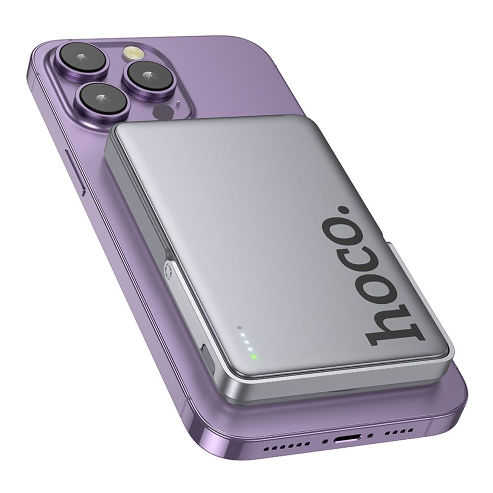 Купить POWER BANK HOCO Q36 SUNLIGHT PD20W MAGNETIC SUCTION+HOLDER 5000MAH_4