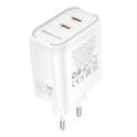 Купить СЕТЕВОЕ ЗАРЯДНОЕ УСТРОЙСТВО BOROFONE BA90A 2USB-C PD/QC45W_5