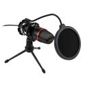 Купить МИКРОФОН ДЛЯ СТРИМА ME4-RGB НАСТОЛЬНЫЙ