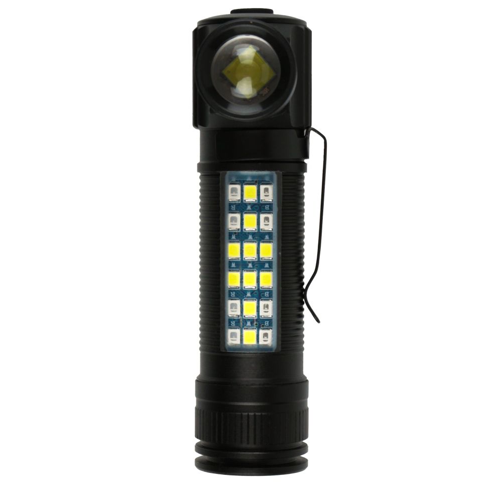 Купить ФОНАРЬ ТАКТИЧЕСКИЙ D55 LED RED AND BLUE_2
