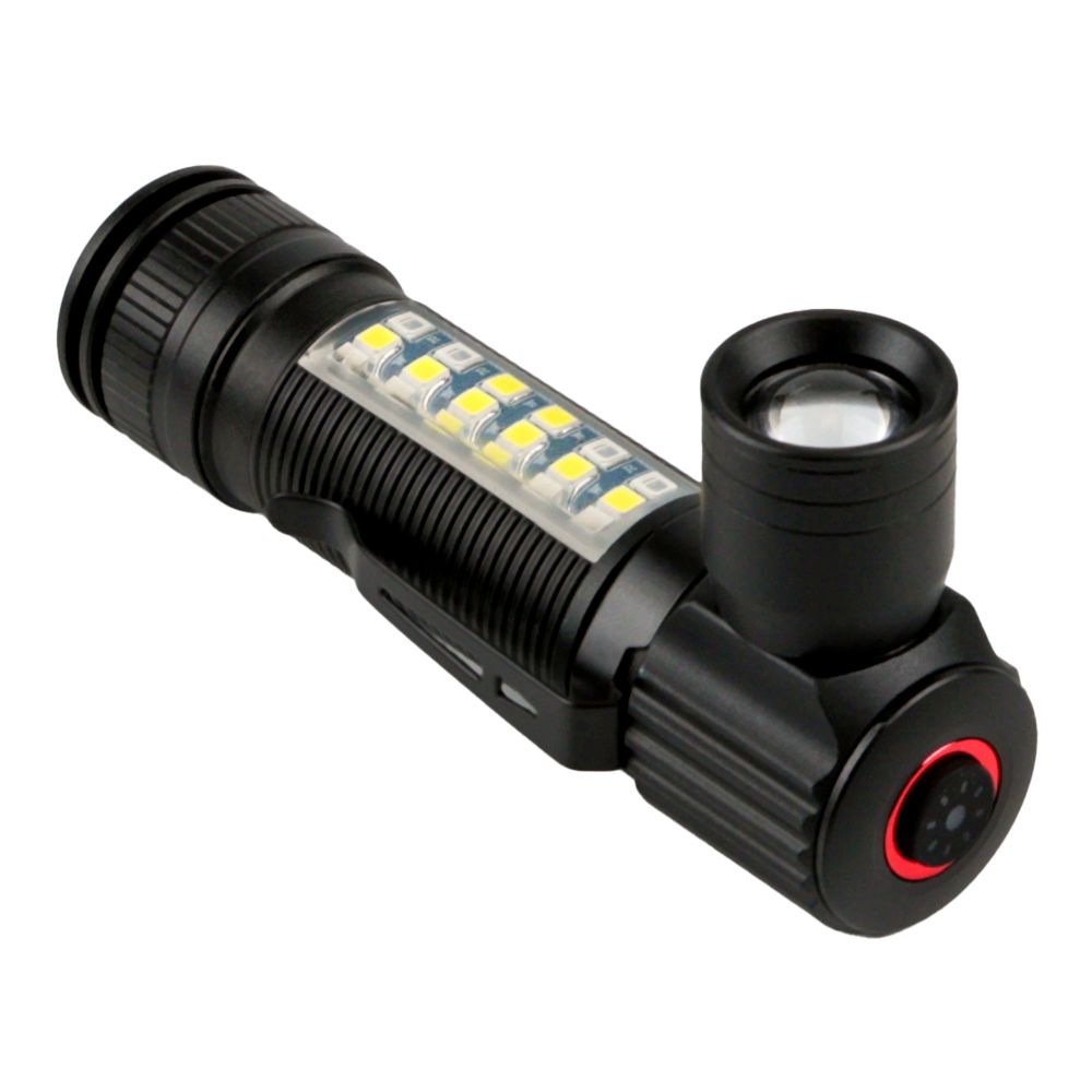 Купить ФОНАРЬ ТАКТИЧЕСКИЙ D55 LED RED AND BLUE