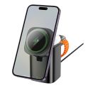 Купить БЕСПРОВОДНОЕ ЗАРЯДНОЕ УСТРОЙСТВО HOCO CQ20 3-IN-1 15W MAGNETIC (IWATCH)_2