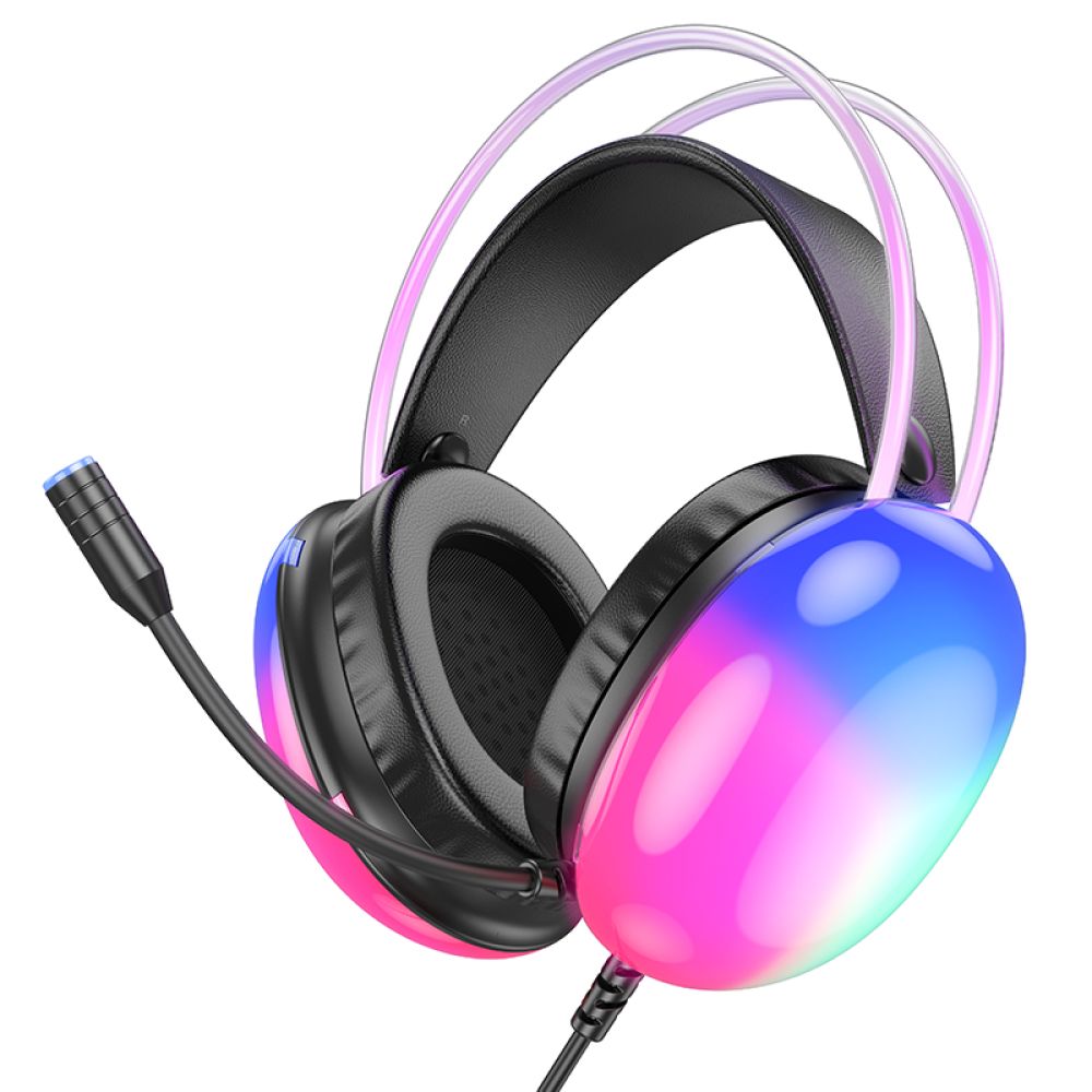 Купить ИГРОВЫЕ НАУШНИКИ HOCO W109 PLUS RICH USB7.1 CHANNEL МЯТАЯ УПАКОВКА_5
