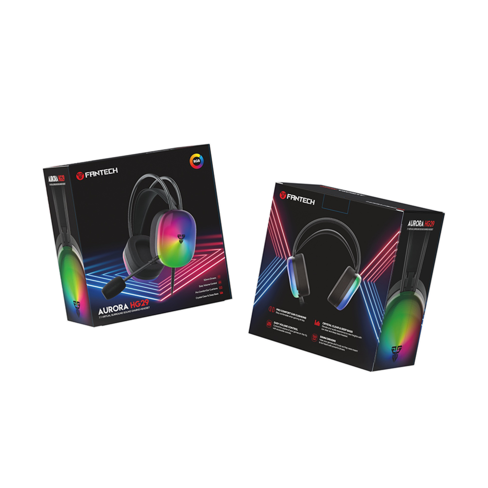 Купить ИГРОВЫЕ НАУШНИКИ FANTECH HG29 AURORA 7.1 МЯТАЯ УПАКОВКА_1