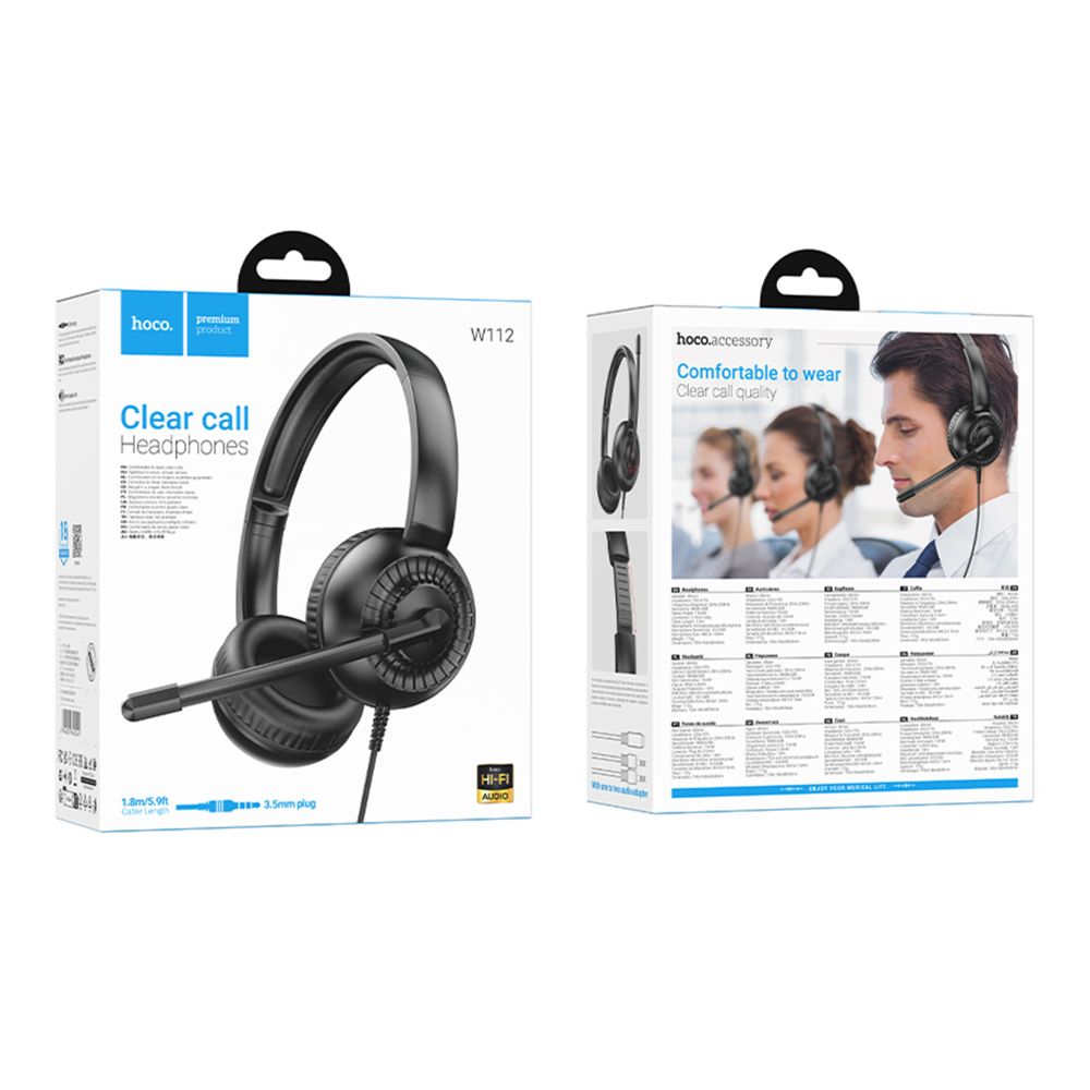 Купить ИГРОВЫЕ НАУШНИКИ HOCO W112 PURE_1