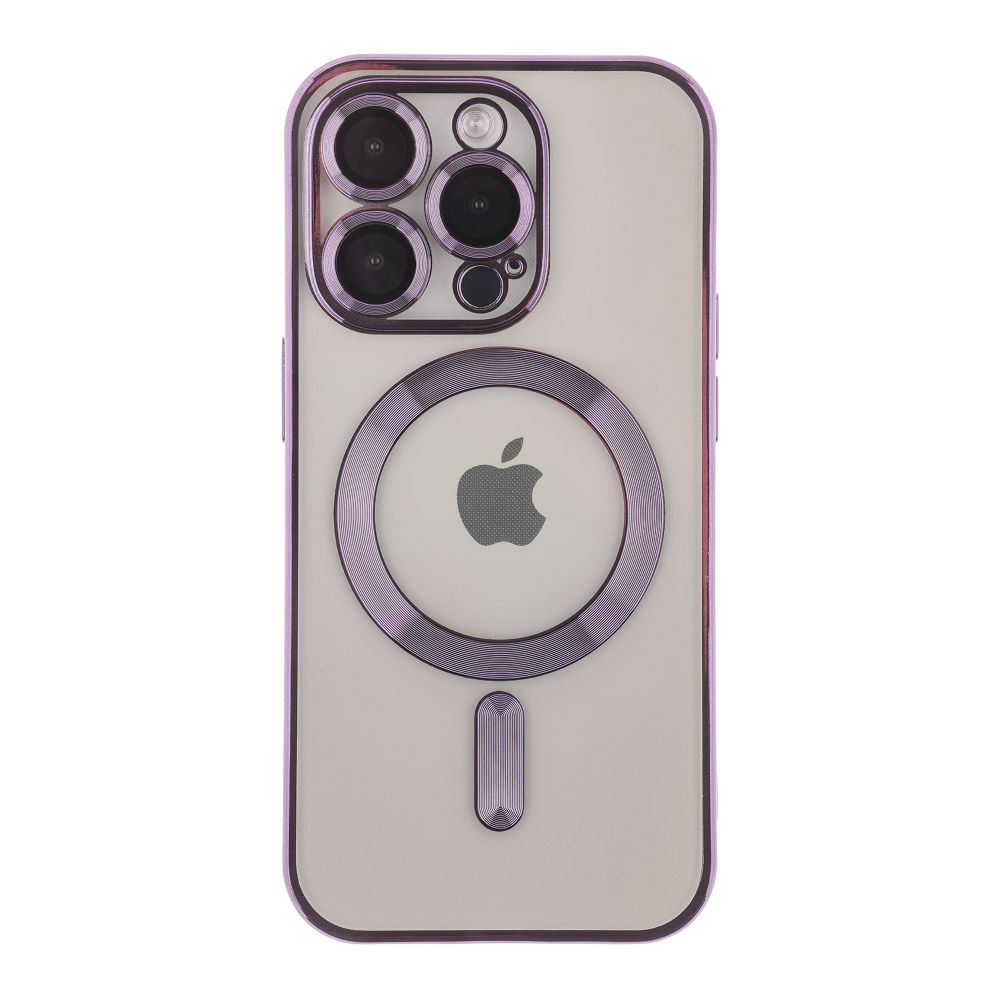 Купить ЧЕХОЛ TPU METALLIC FULL CAMERA WITH MAGSAFE ДЛЯ IPHONE 13 PRO MAX_13