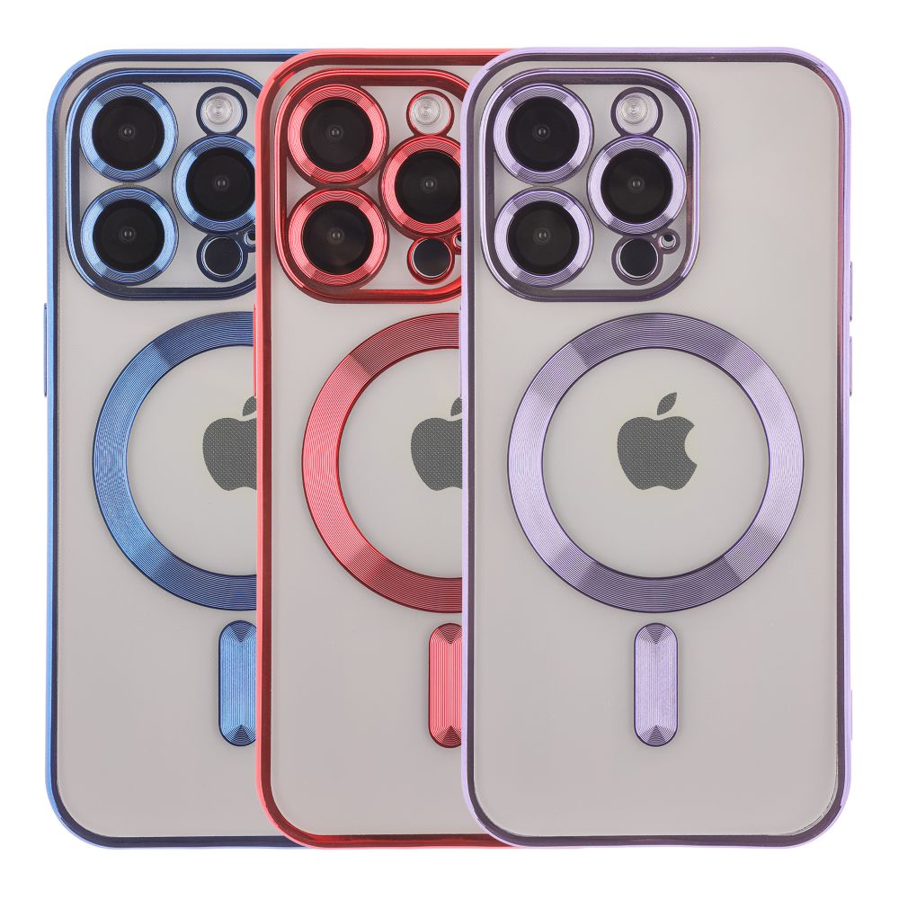 Купить ЧЕХОЛ TPU METALLIC FULL CAMERA WITH MAGSAFE ДЛЯ IPHONE 14 PRO MAX