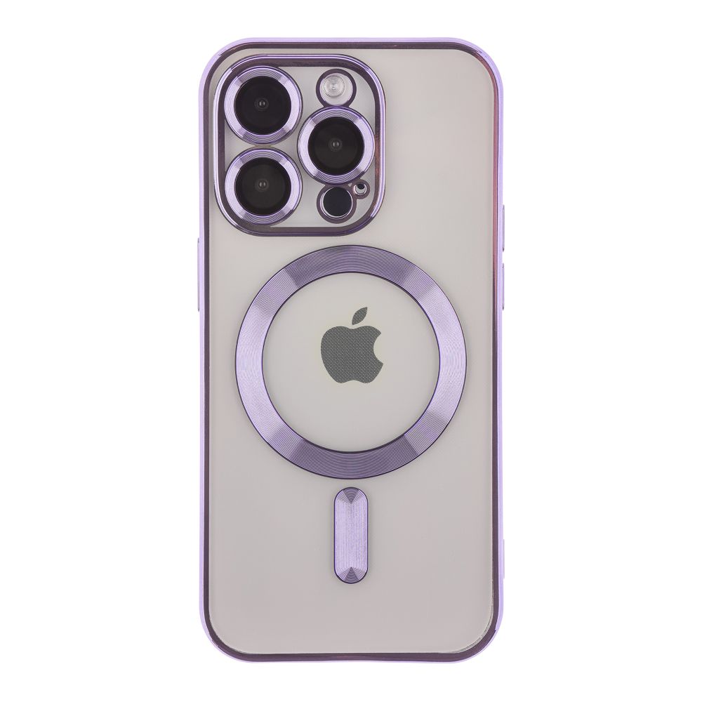 Купить ЧЕХОЛ TPU METALLIC FULL CAMERA WITH MAGSAFE ДЛЯ IPHONE 14 PRO MAX_14