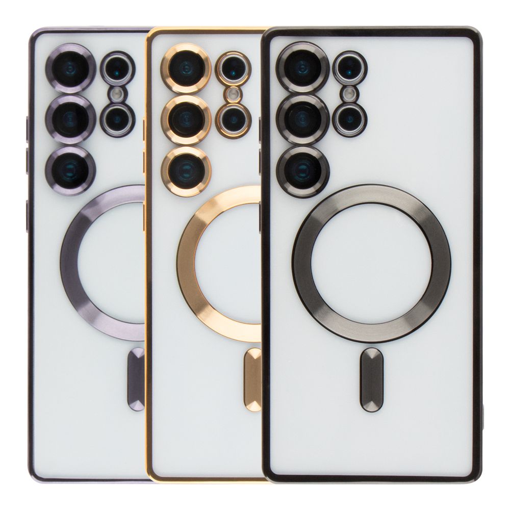 Купить ЧЕХОЛ TPU METALLIC FULL CAMERA WITH MAGSAFE ДЛЯ SAMSUNG GALAXY S25 ULTRA 5G (S938)