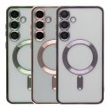 Купить ЧЕХОЛ TPU METALLIC FULL CAMERA WITH MAGSAFE ДЛЯ SAMSUNG GALAXY S25+ 5G (S936)
