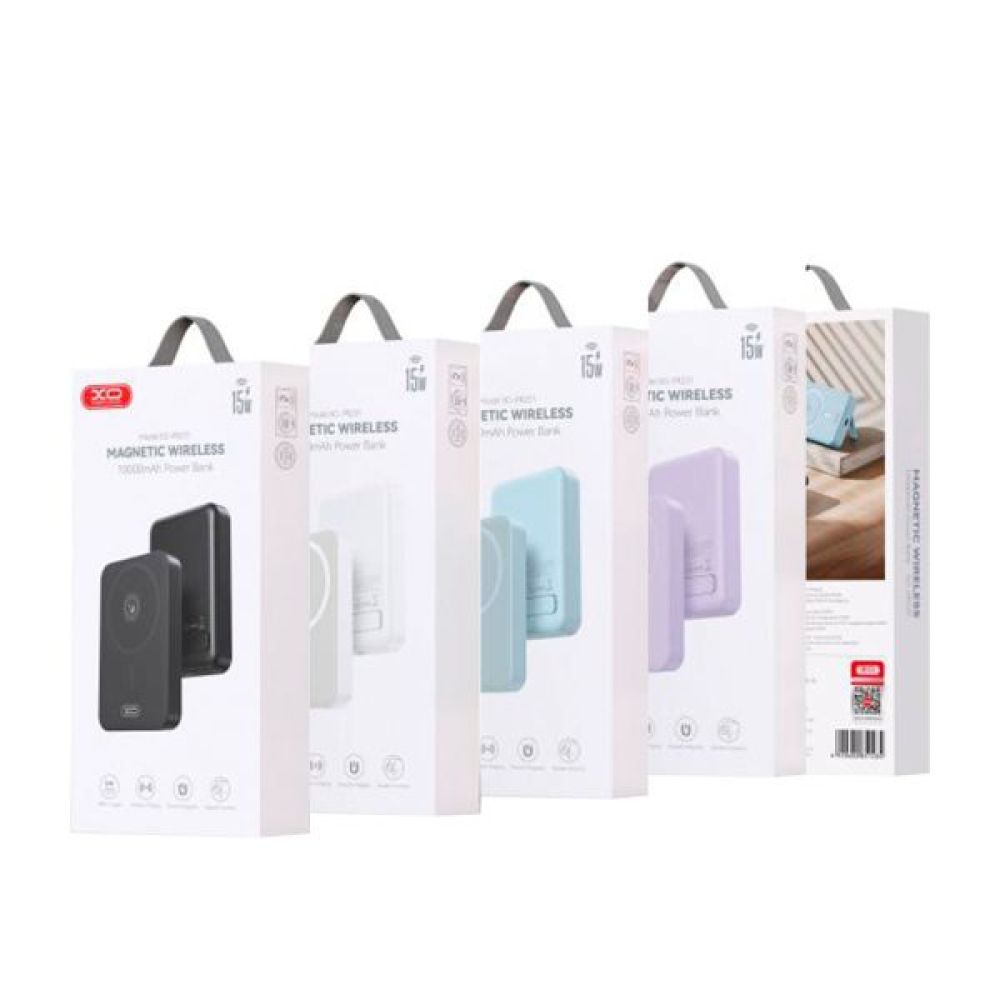 Купить POWER BANK XO PR231 MAGNETIC 15W WIRELESS CHARGING+PD20W 10000MAH МЯТАЯ УПАКОВКА