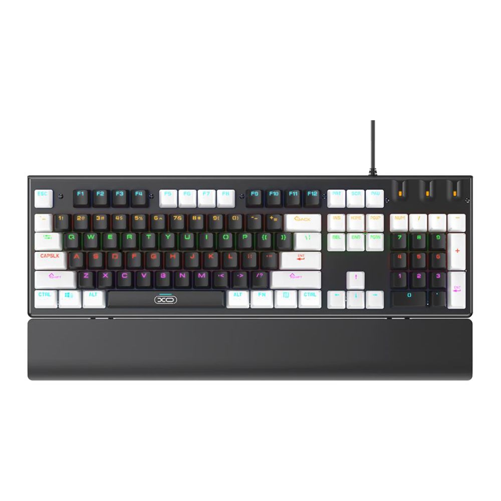 Купить КЛАВИАТУРА И МЫШЬ XO KB-06 MIXED COLOR LUMINOUS MECHANICAL_3