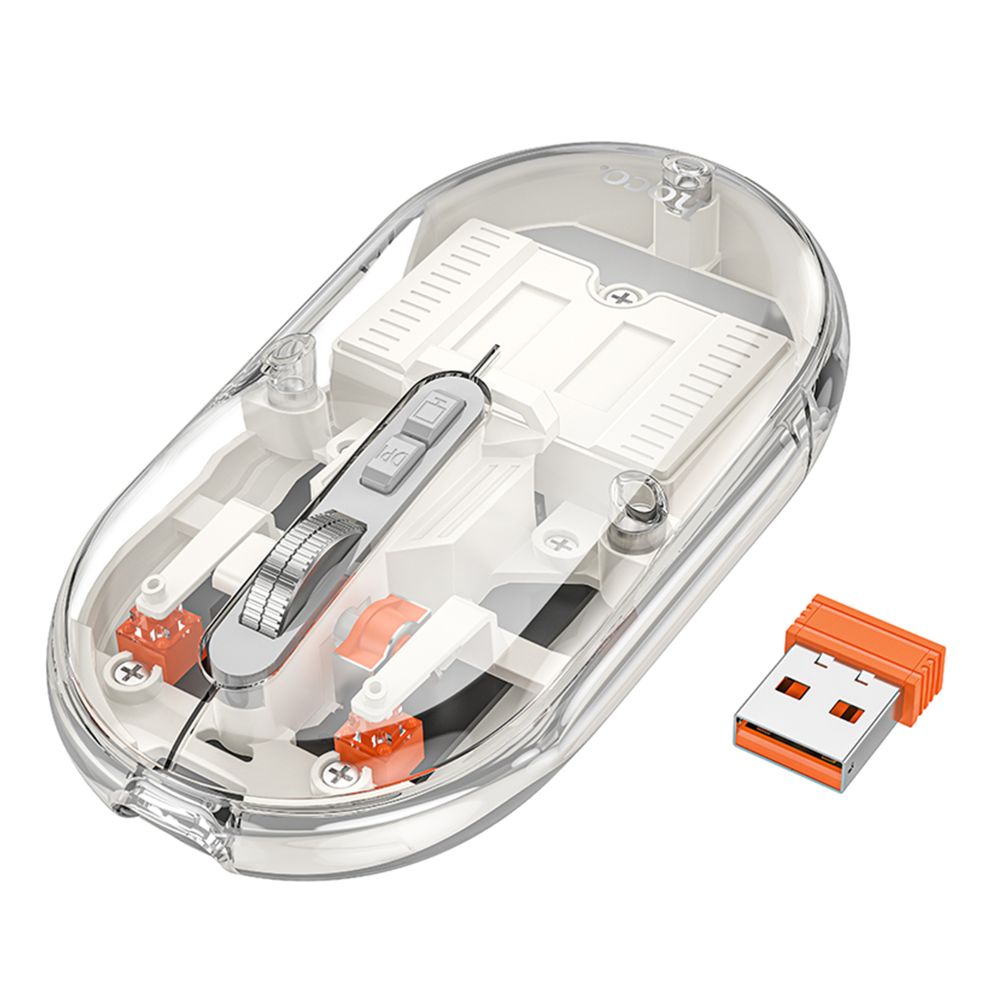 Купить WIRELESS МЫШЬ HOCO GM35 GENERAL DUAL-MODE SILENT (BATTERY VERSION)_3