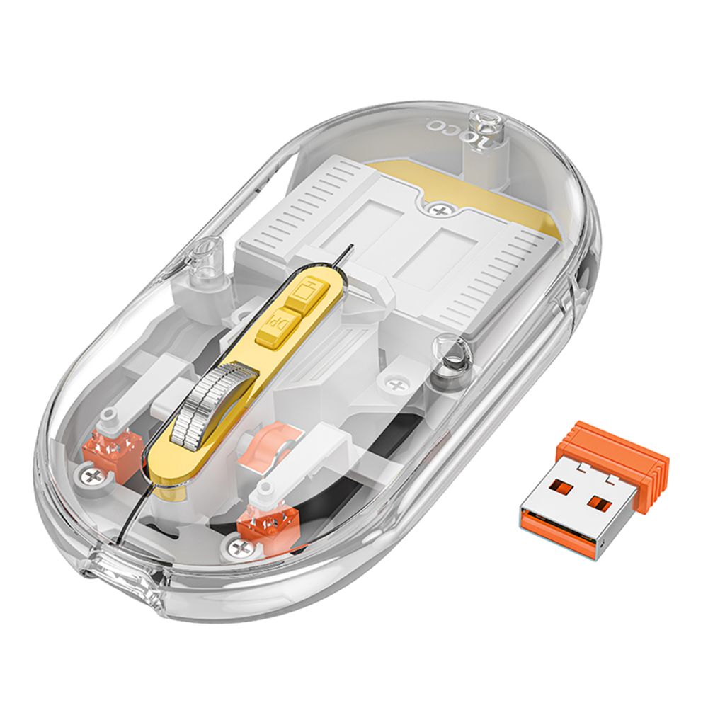 Купить WIRELESS МЫШЬ HOCO GM35 GENERAL DUAL-MODE SILENT (BATTERY VERSION)_4